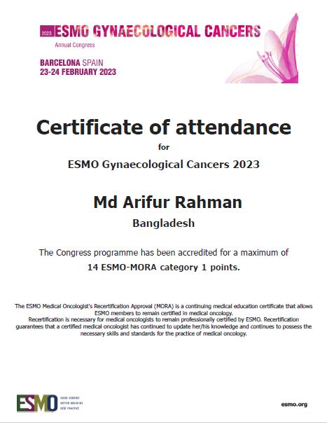 ESMO Gynaecological Cancers 2023